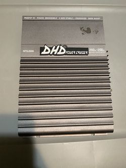 DHD power cruiser amplifier