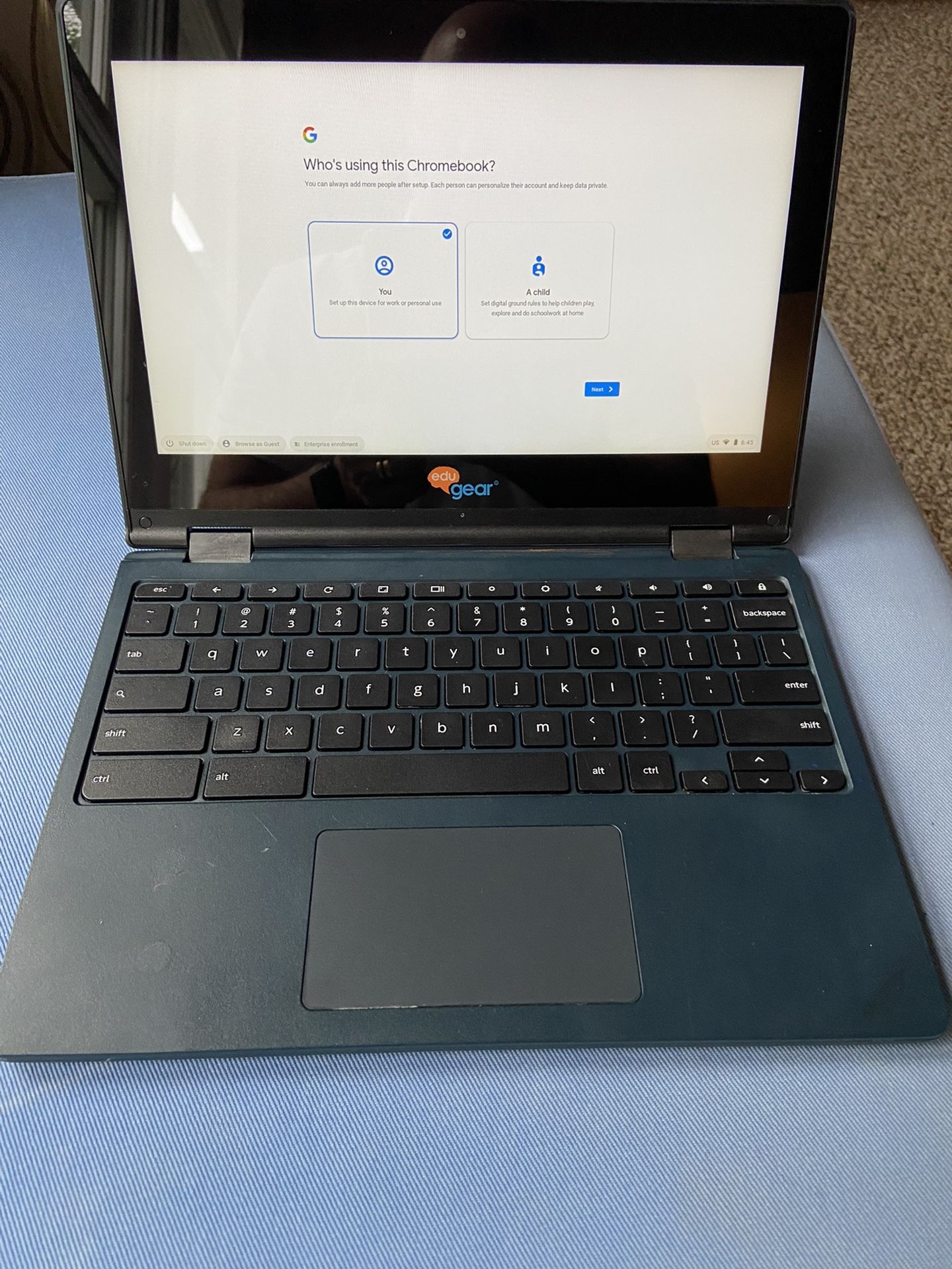Edu-Gear CMT Chromebook 11.6” (TOUCH SCREEN, 4GB, 32GB, 2.48 GHz)