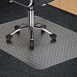 Office Chair Mat for Carpeted Floors, 48"X36" 2.0mm Thick