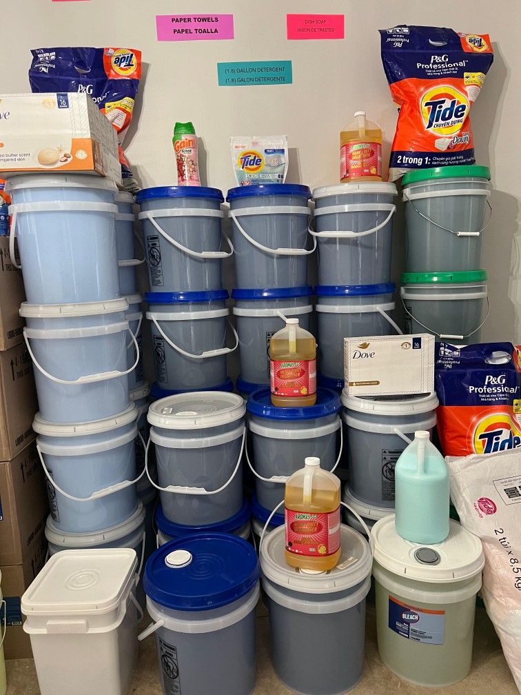 Products starting at $10 & up

- Toilet paper 
-Paper Towels
- Detergent & fabric softener 
- Laundry pods 
- Dish soap & degreaser 
- Scent Boosters 