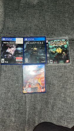Three Ps4 Games And One PS3 Game