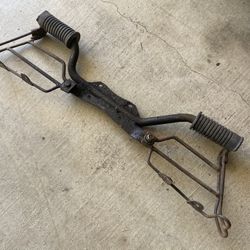 Honda TRX70 ATC70 foot pegs with gaurd