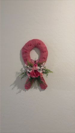 Breast Cancer wreath