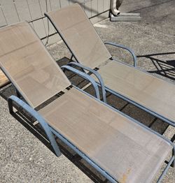 Chaise Lounge (Set of 2) $20