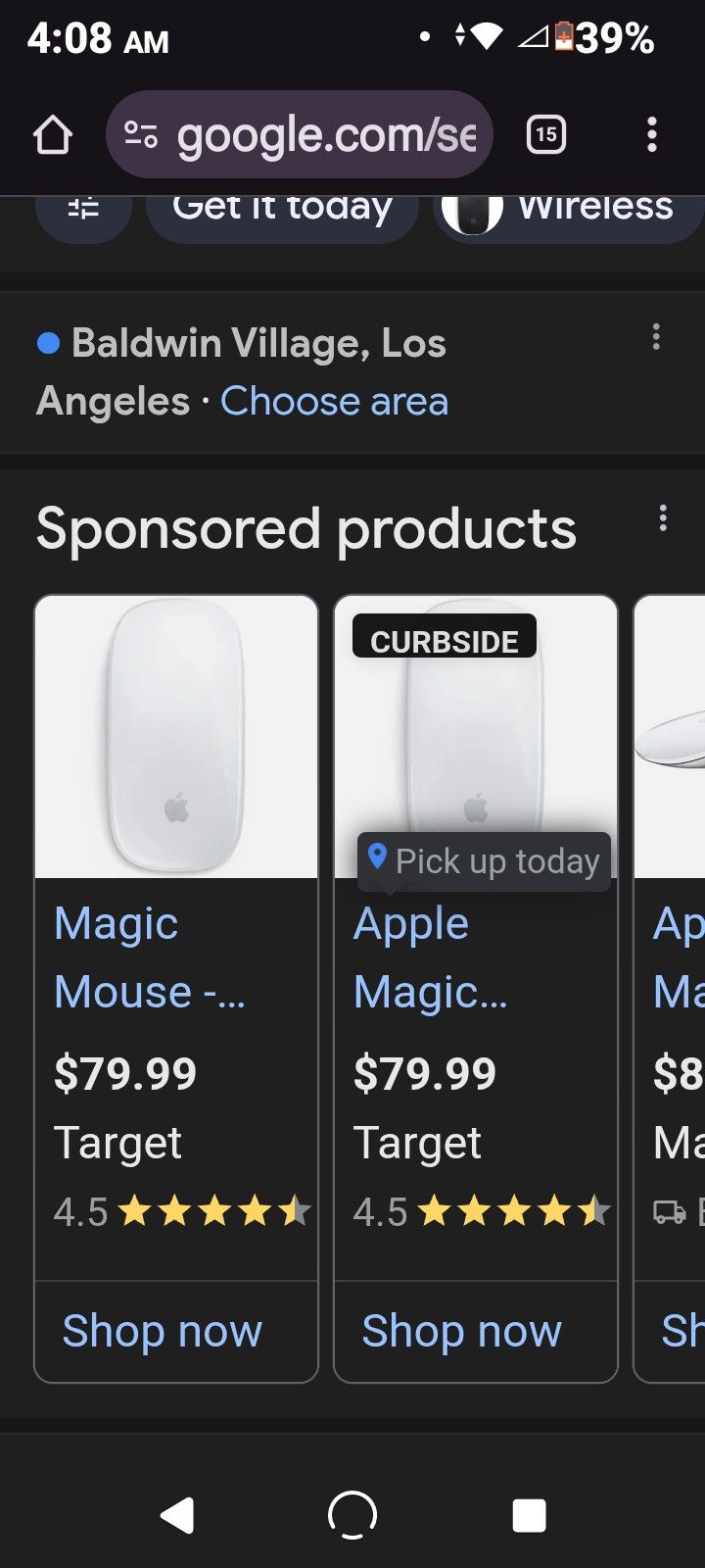 Apple Magic Mouse For MacOS