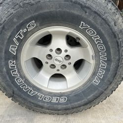 Tires And Wheels Jeep TJ