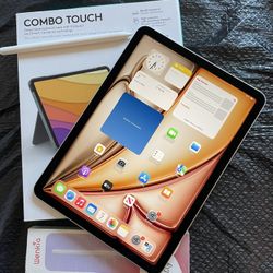 Apple IPad Air 11” ( M2 chip / 2024 Model) 512GB / 1TB with pen, Logitech keyboard & Accessories 