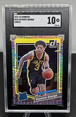 2023-24 Donruss Keyonte George RC Choice #244 SGC 10
