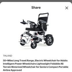Electric Wheelchair Brand New 