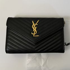 YSL Cross-Body Bag (Black)