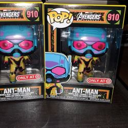 Marvel Ant Man Black Light 910 Target Exclusive New Funko Pop