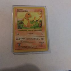 Charmander Pokemon Shadowless
