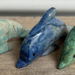 Hand Carved Marble Dolphins $20 for All xox