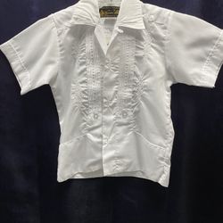 Toddler Guayabera Shirt