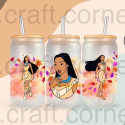 Pocahontas Libbey cup, Disney, 16oz