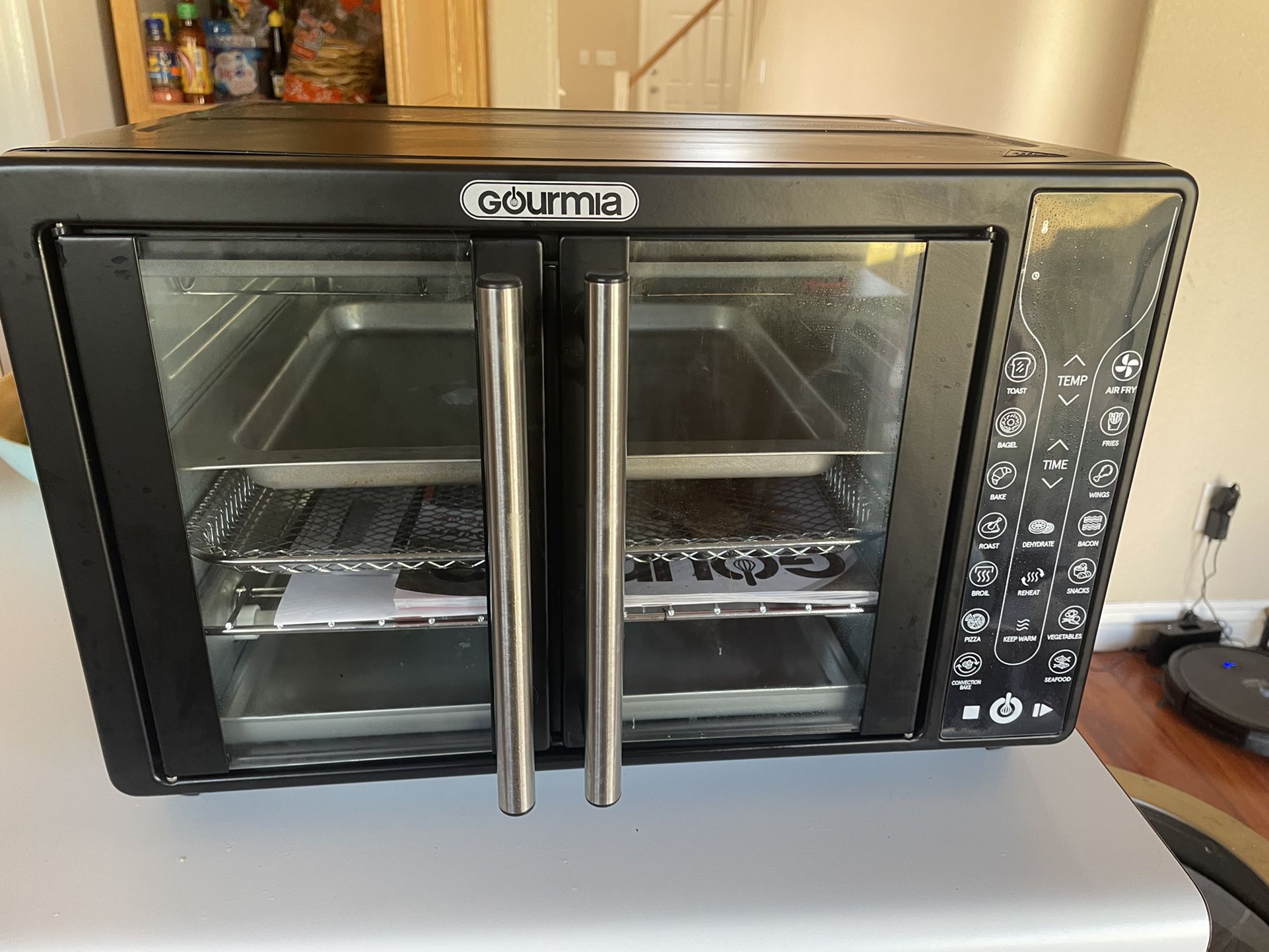 Brand NEW - Gourmia Digital Air Fryer and 6-sloce Toaster Oven - appliances  - by owner - sale - craigslist