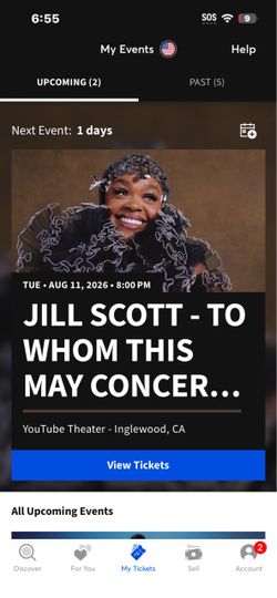 JILL SCOTT CONCERT TICKETS