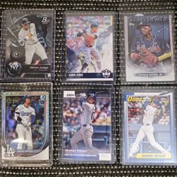Shohei Ohtani, Aaron Judge Cards
