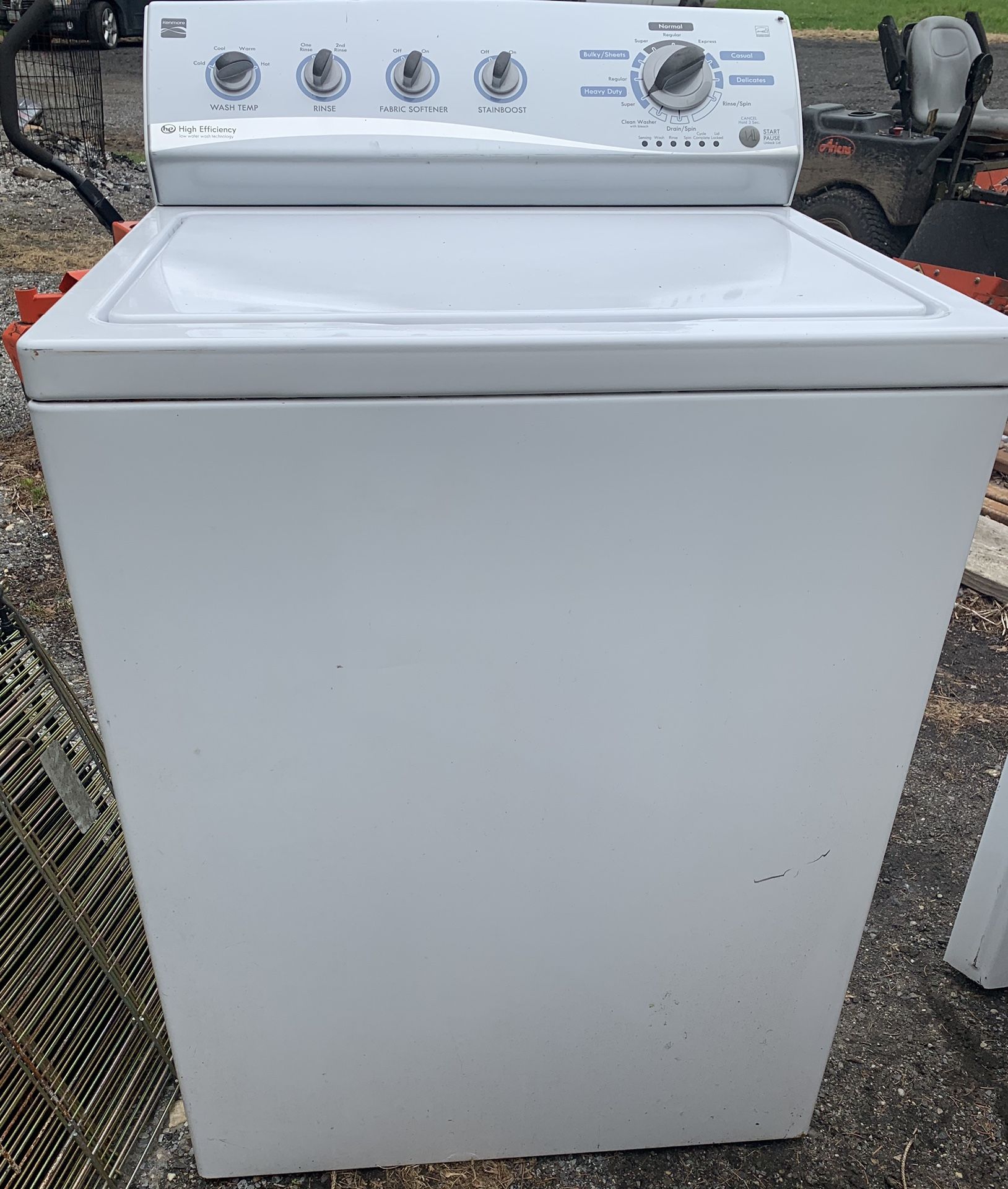 Kenmore Washer Whirlpool Dryer