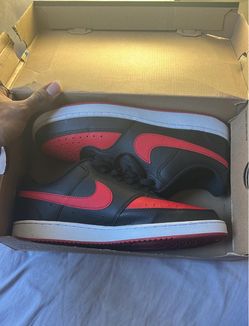 Nike Air Court Visions  NN Lo Black Red Men’s Size 11