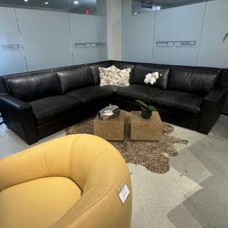 Sectional Leather Sofa 