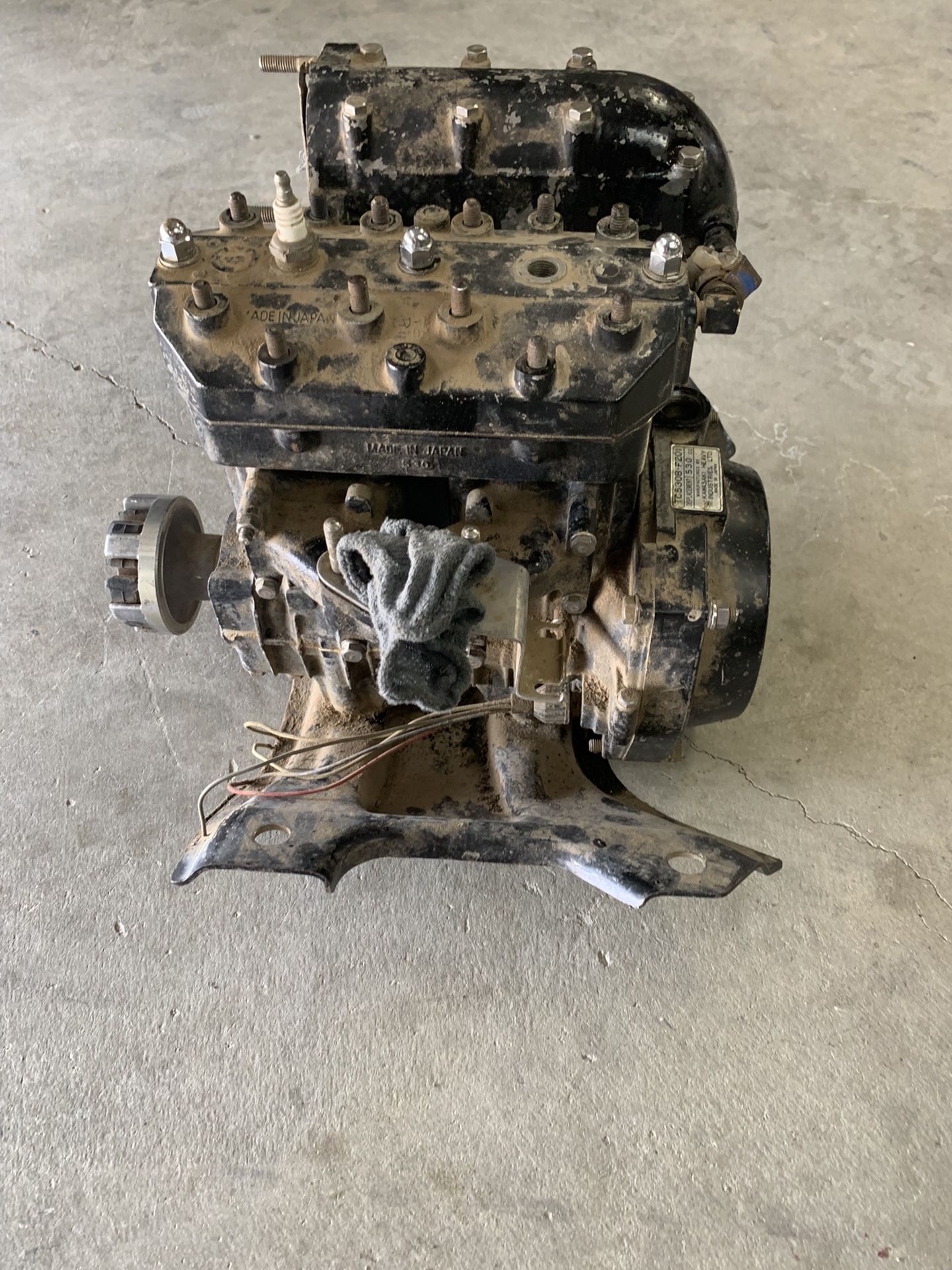 Kawasaki JS550 550cc Jetski Jet Ski Engine Motor $200