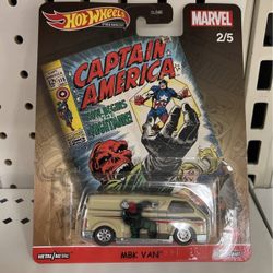 Hot Wheels Marvel Captain America Die Cast Car