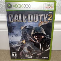Call Of Duty 2 Xbox 360