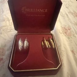 Silver Plates Earrings 