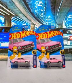 2026 HOT WHEELS PINK THE SIMPSONS FAMILY CAR 3/10 HW SCREEN TIME 108/250 $10 Each