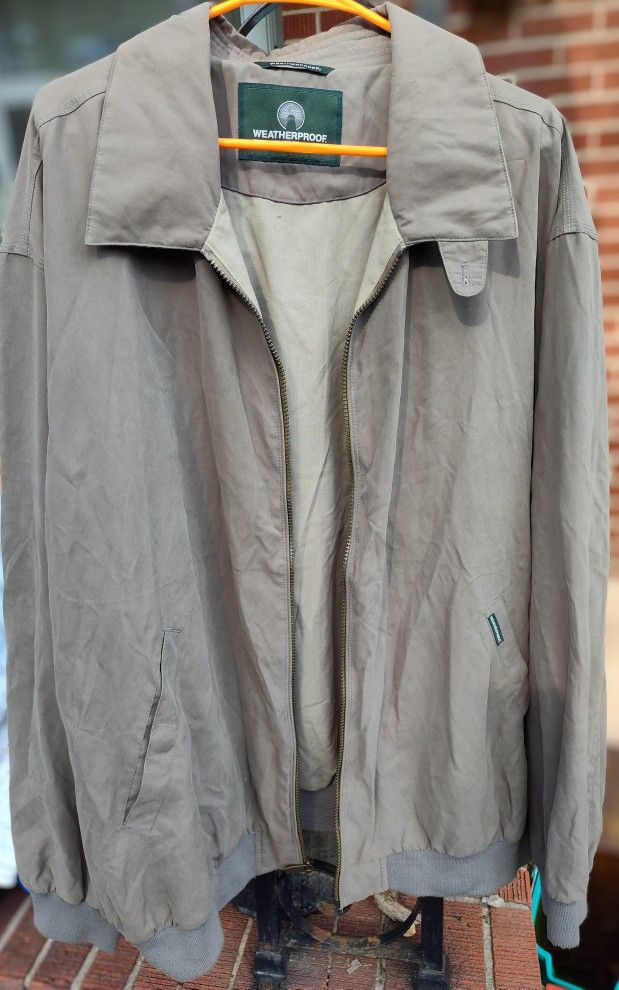 Weatherproof Gray Lightweight Shirt Jacket