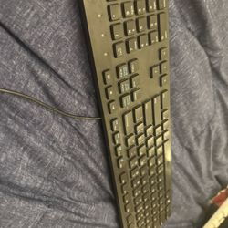 Dell ORKRON Black Wired Keyboard