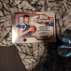 2025/26 Tops Chrome Basketball Cards 