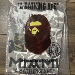 Bape X Inter Miami Shirt