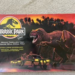 Vintage 1992 Jurassic Park Board Game Milton Bradley