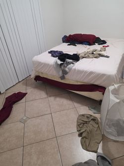 Queen bed frame