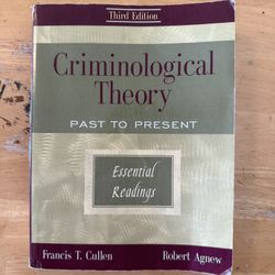 Criminological Theory