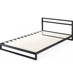 Zinus Trisha 7” Platform Bed Frame W/Headboard