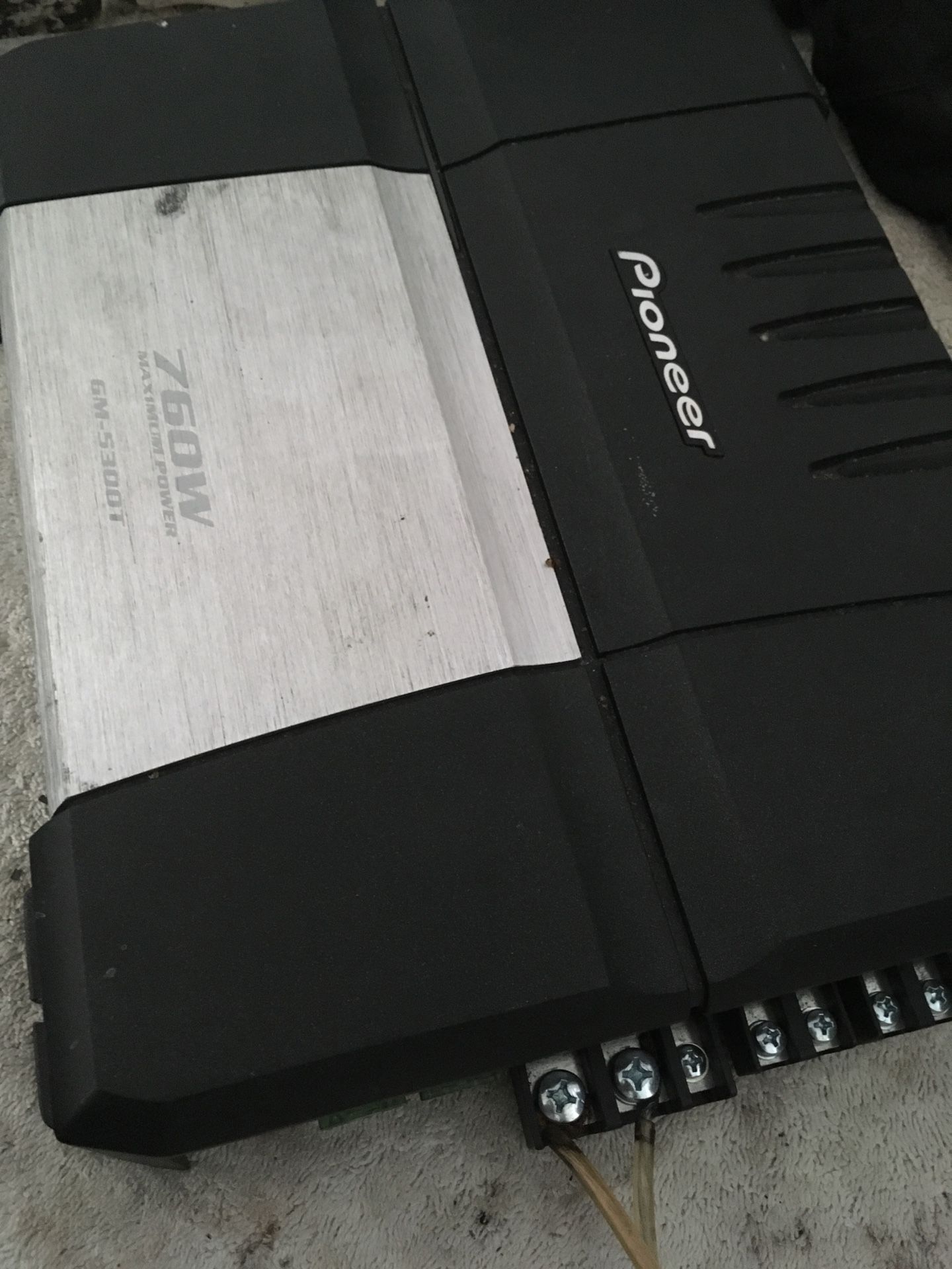 Pioneer 760W amp and 6x9s for Sale in Visalia, CA OfferUp