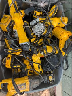 DEWALT BROKEN TOOL BUNDLE