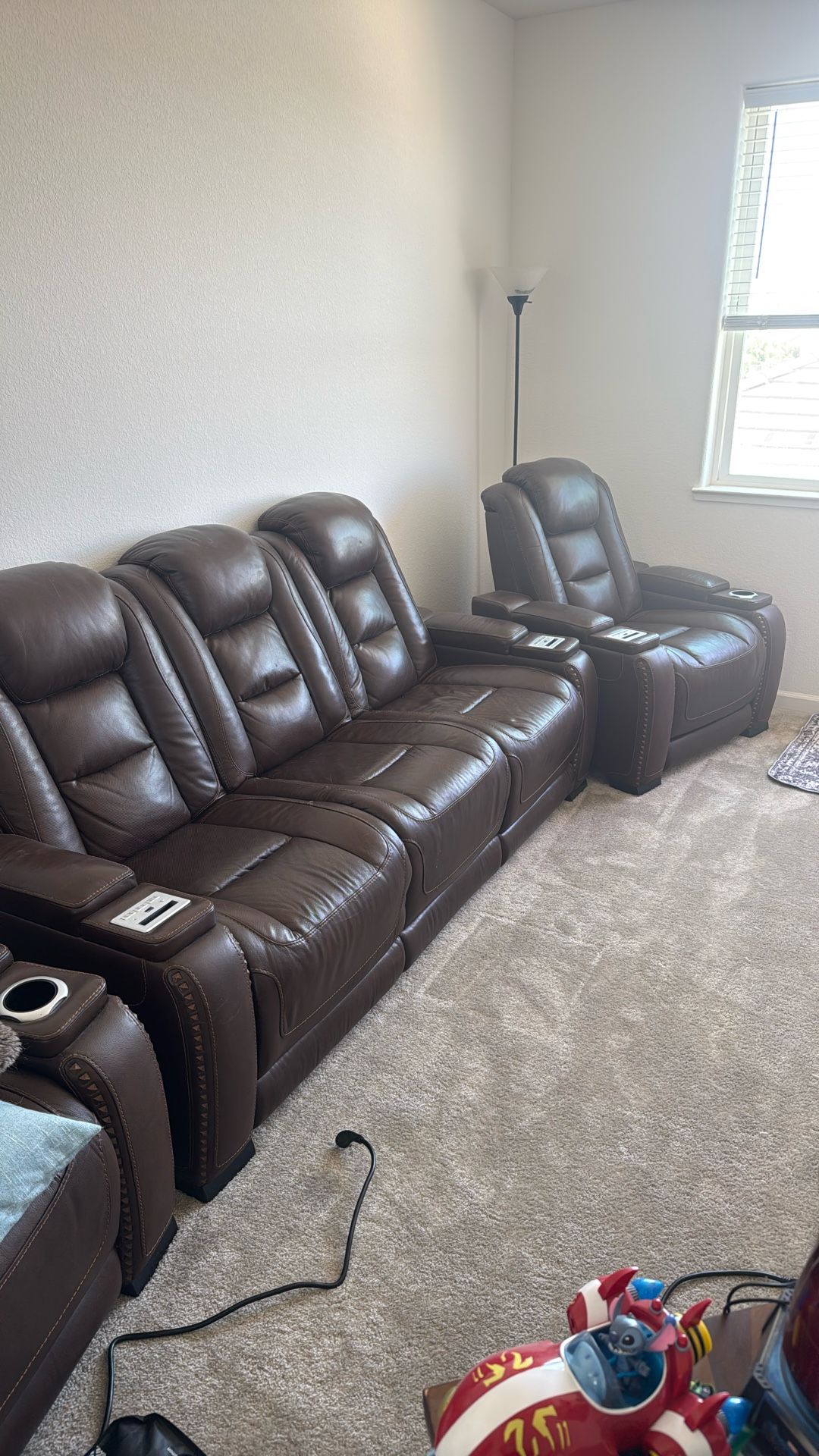 Reclining Couch And Chairs