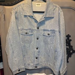 Swarovski Jean Jacket! Gorgeous SPARKLE!