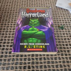 GOOSEBUMPS HORROR LAND: escape from Horrorland