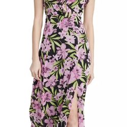Women's Floral-Print Ruffled Maxi Dress, Created for Macy's