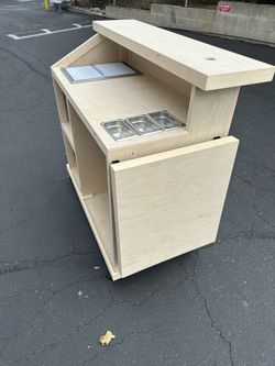 Foldable 8 Piece Cart Trays Or Chest Not Included 