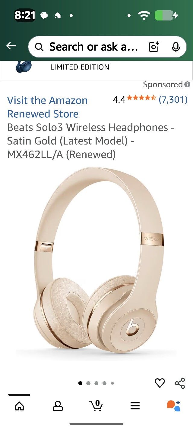 Beats Solo 3 Rose Gold 