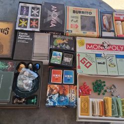 Card/ Board Games (Ea. Different Price)