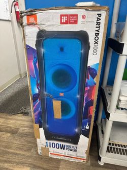 JBL - PartyBox 1000 Portable Bluetooth Speaker - Black (Opened Box)| $5 Down | Payment Plans Available