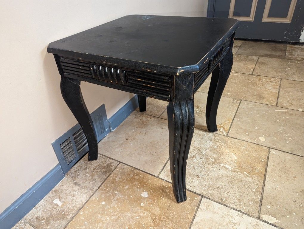 Rustic End Table 