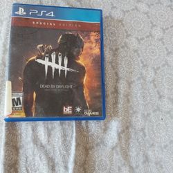 Playstation Dead By Daylight Game 